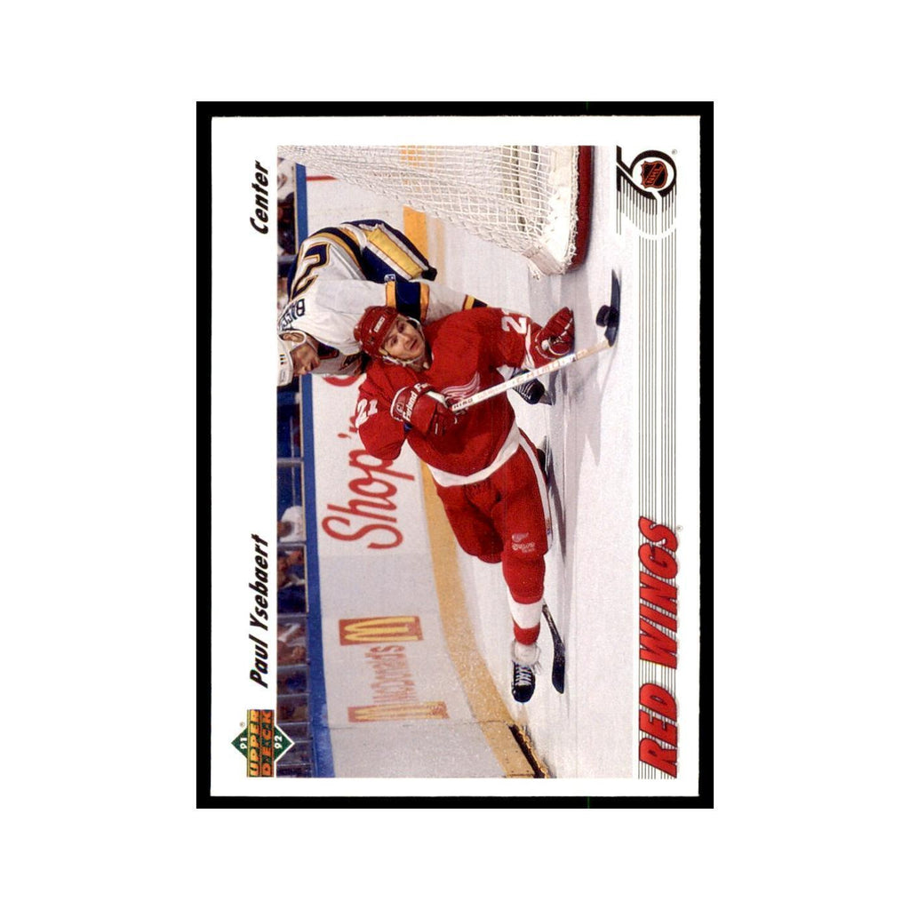 1991 Upper Deck Paul Ysebaert Hockey Cards #278