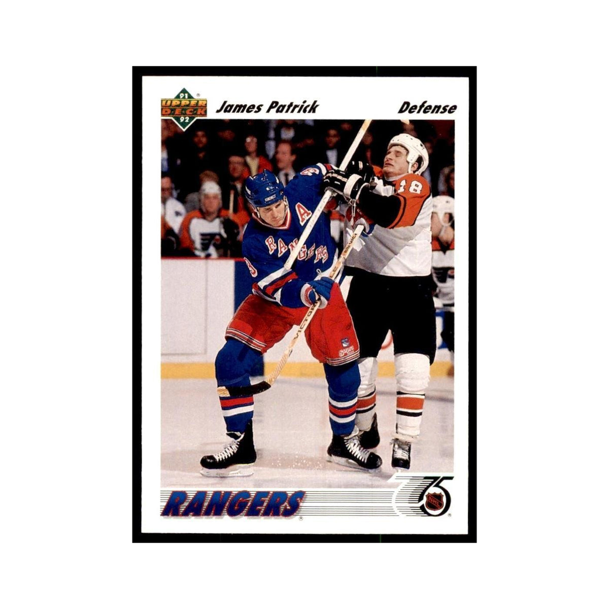 1991 Upper Deck James Patrick Hockey Cards #275