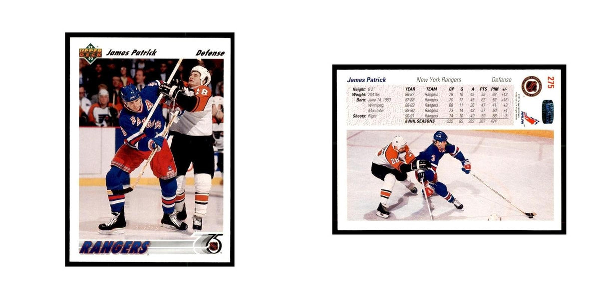 1991 Upper Deck James Patrick Hockey Cards #275