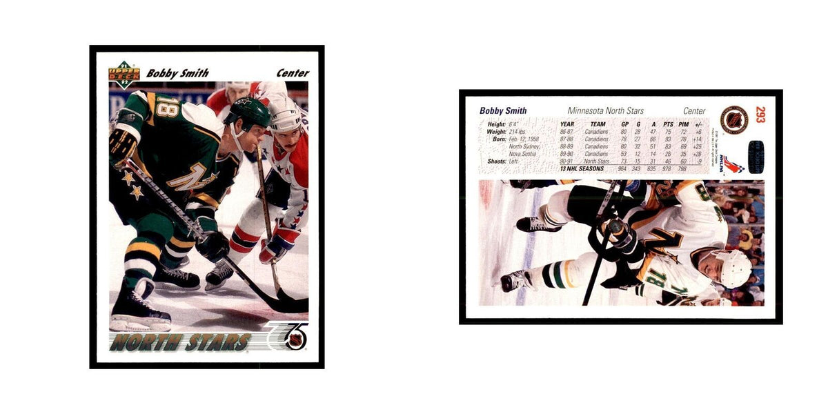 1991 Upper Deck Bobby Smith Hockey Cards #293