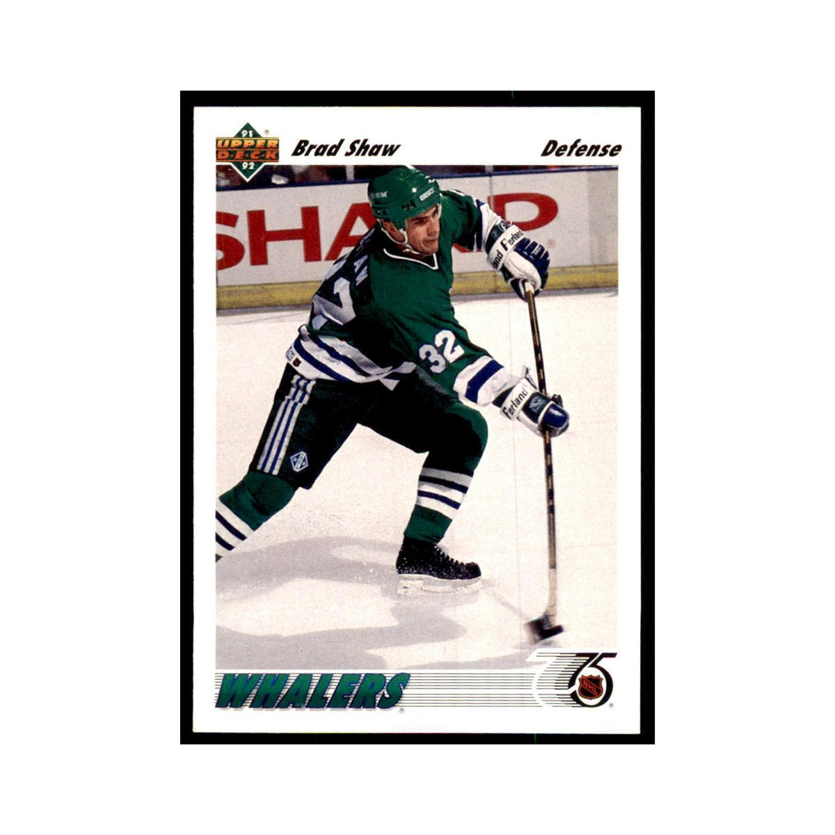 1991 Upper Deck Brad Shaw Hockey Cards #297