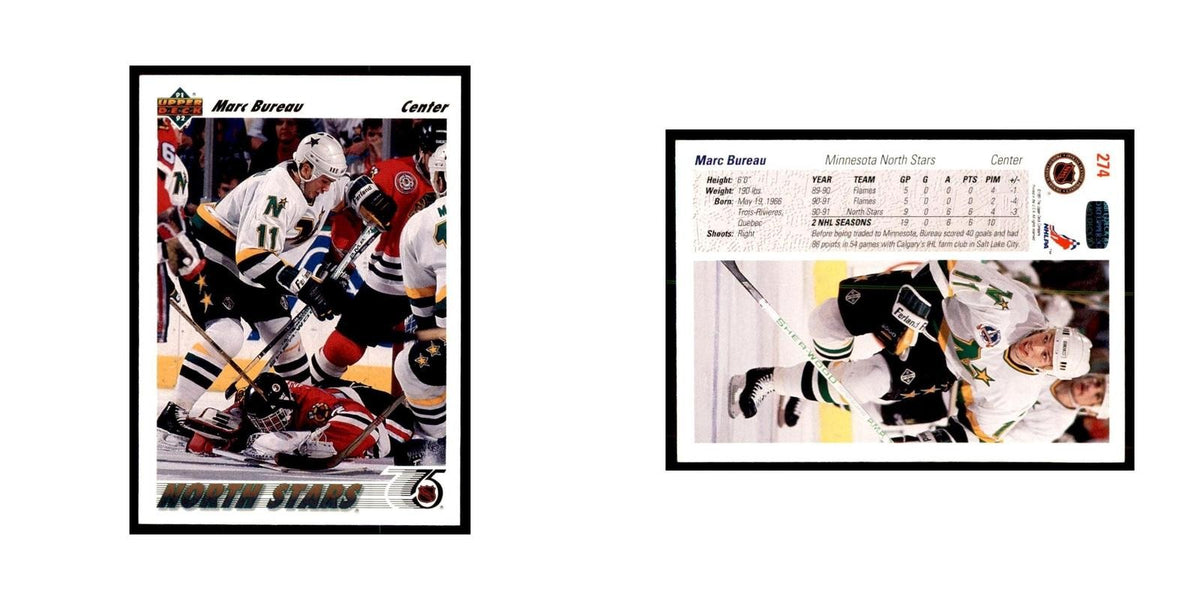 1991 Upper Deck Marc Bureau Hockey Cards #274