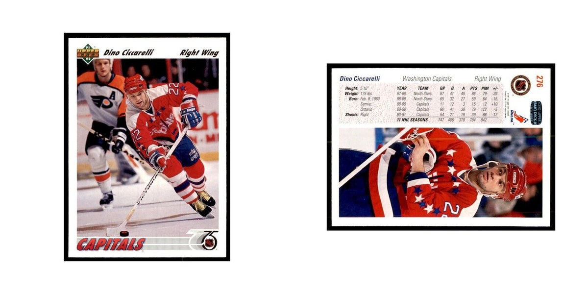 1991 Upper Deck Dino Ciccarelli Hockey Cards #276