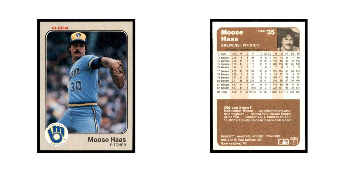1983 Fleer Rich Gedman Baseball Cards #35