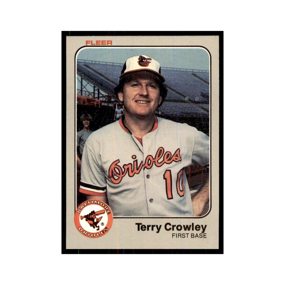 1983 Fleer Terry Crowley Baseball Cards #55