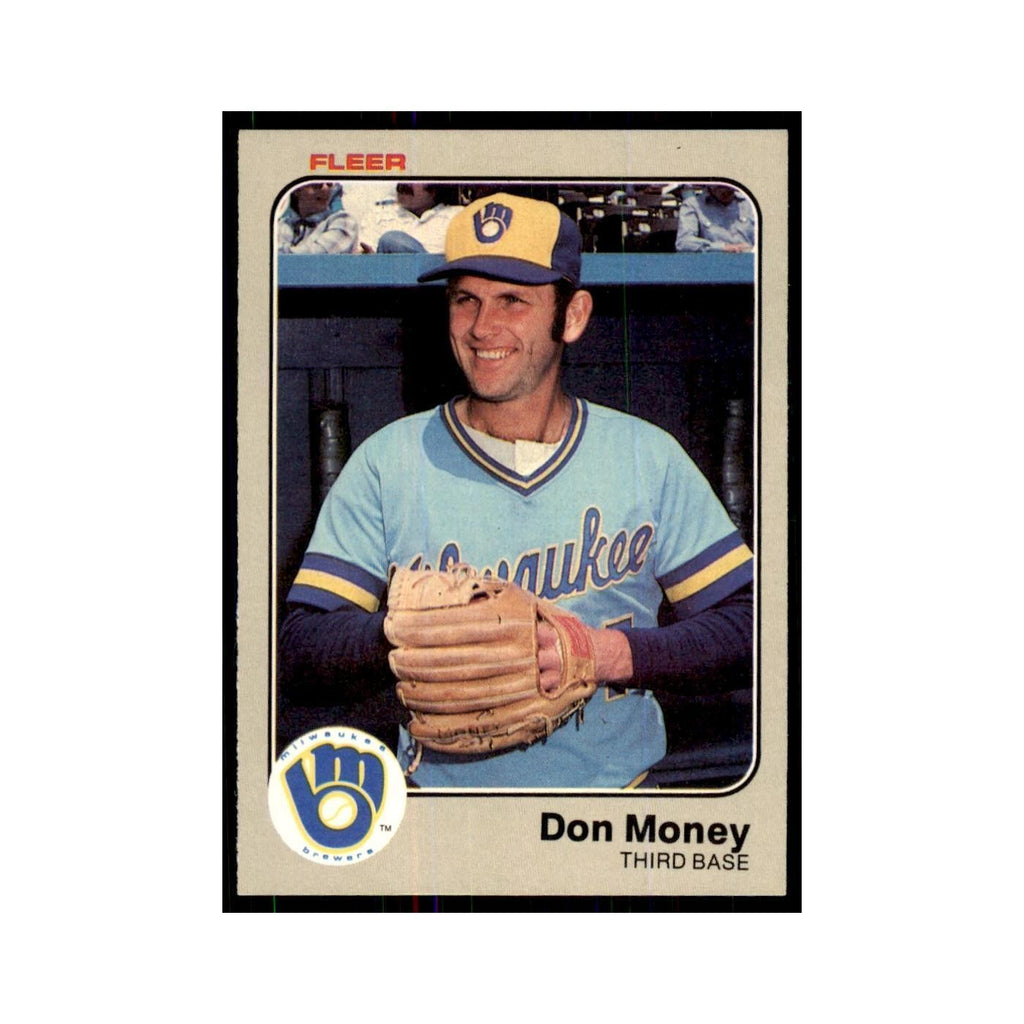 1983 Fleer Don Money Baseball Cards #41