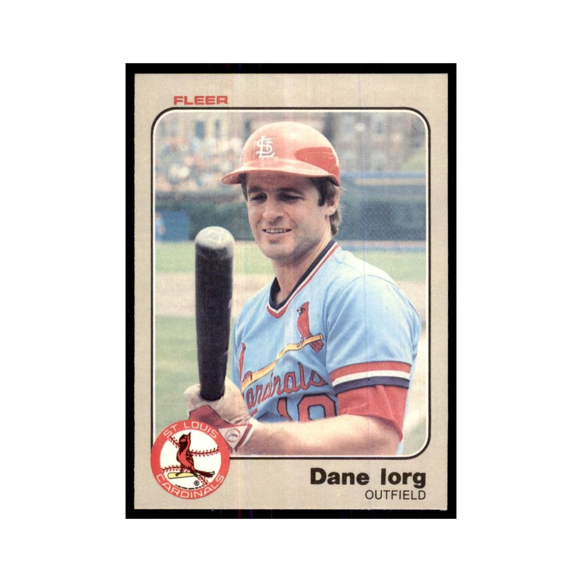 1983 Fleer Dane Iorg Baseball Cards #10