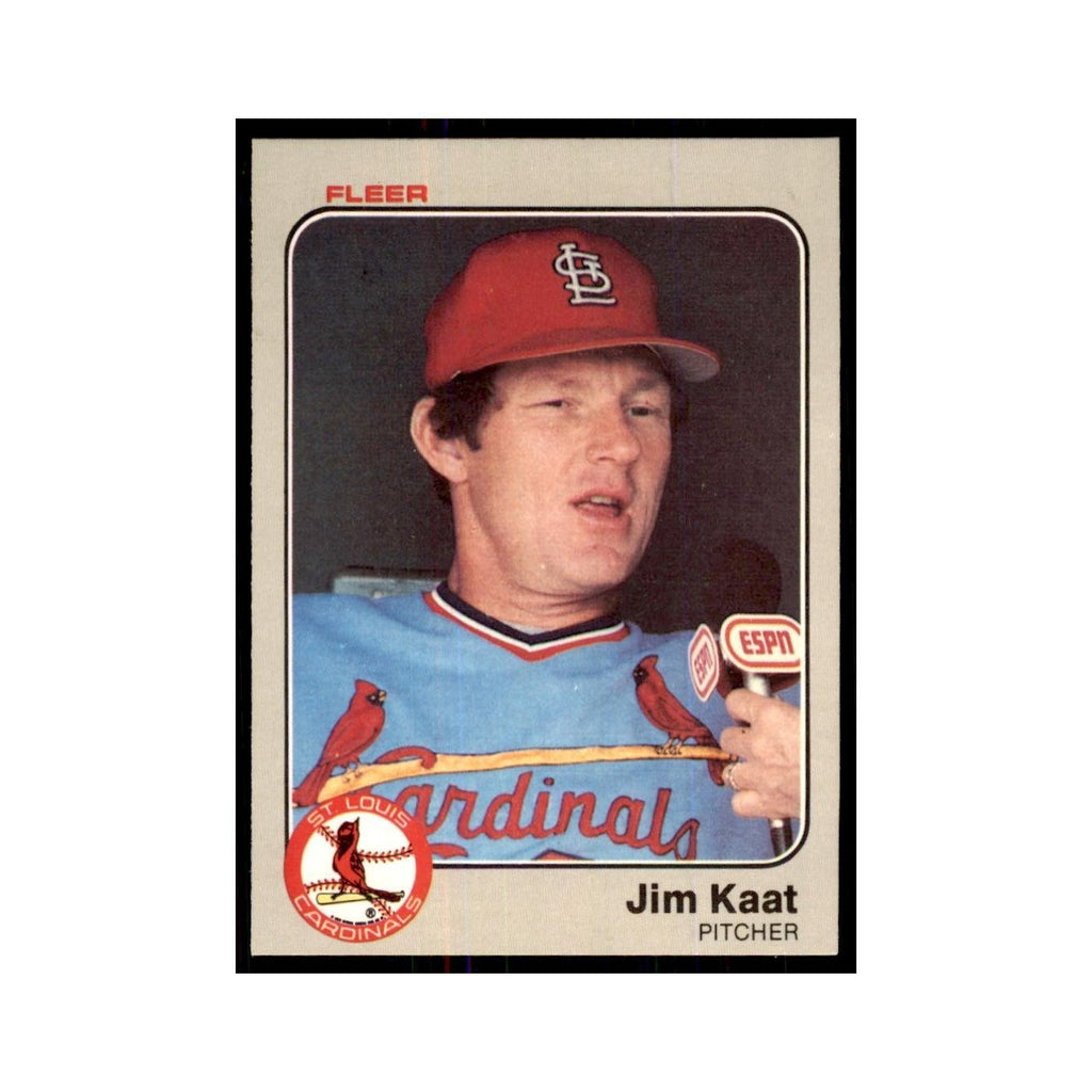 1983 Fleer Jim Kaat Baseball Cards #11