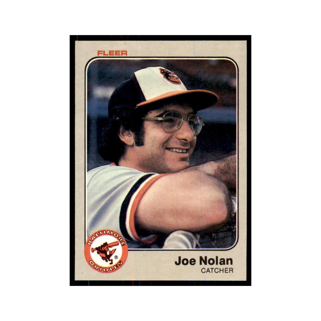 1983 Fleer Joe Nolan Baseball Cards #68