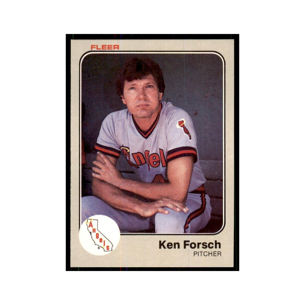 1983 Fleer Ken Forsch Baseball Cards #89