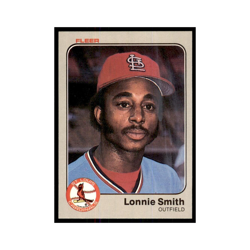 1983 Fleer Lonnie Smith Baseball Cards #21