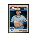 1983 Fleer Don Money Baseball Cards #41
