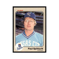 1983 Fleer Paul Splittorff Baseball Cards #124