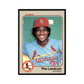 1983 Fleer Tito Landrum Baseball Cards #13