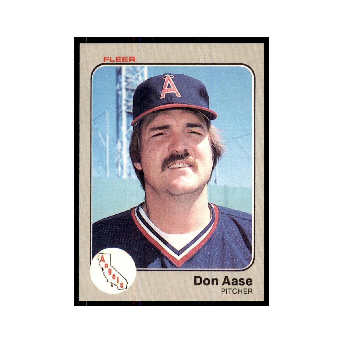 1983 Fleer Don Aase Baseball Cards #76