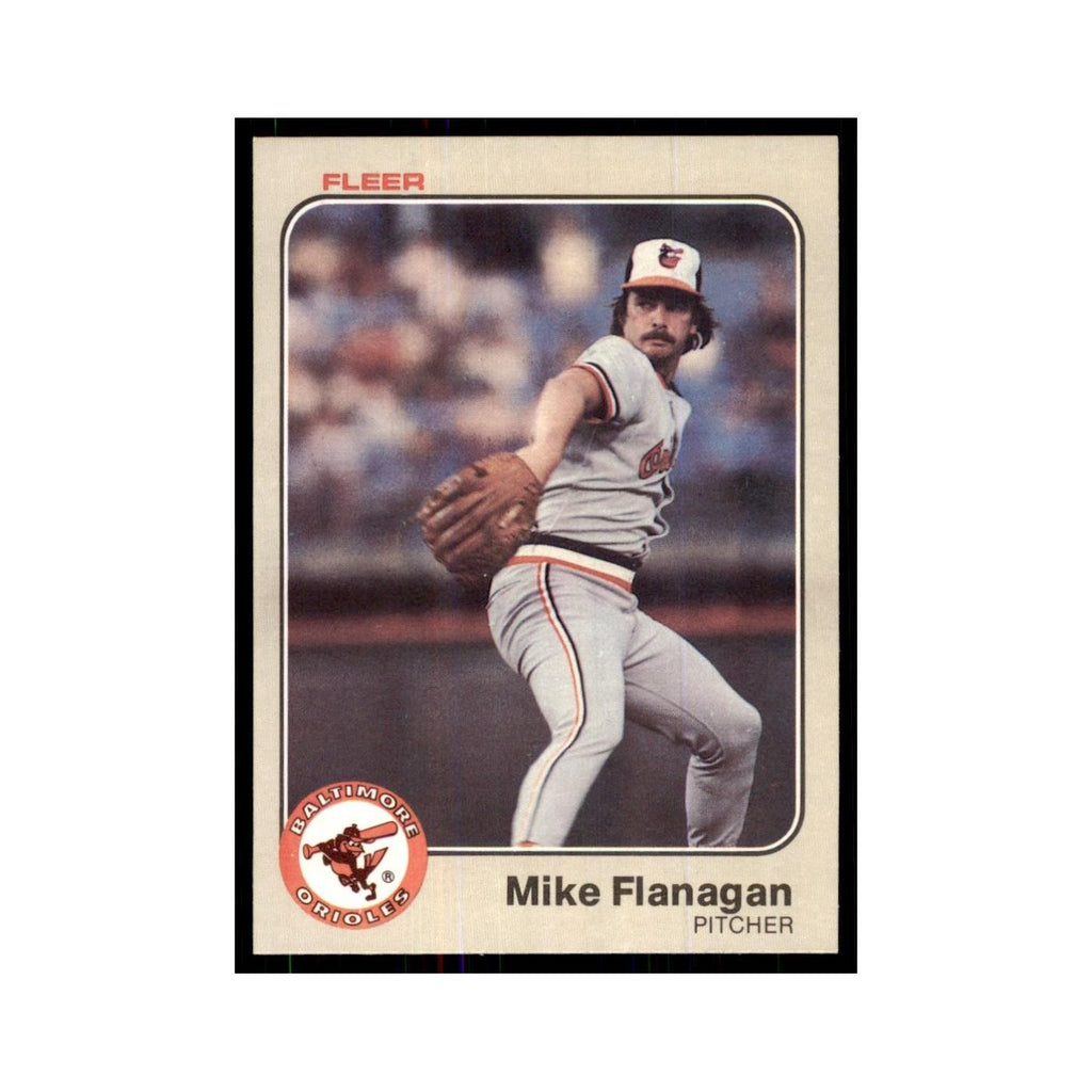1983 Fleer Mike Flanagan Baseball Cards #60
