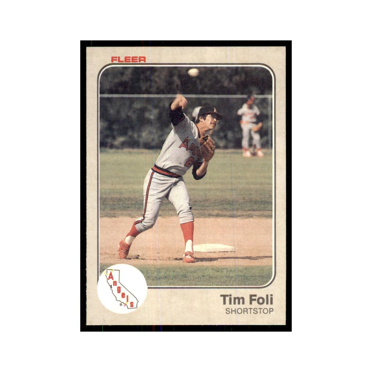 1983 Fleer Tim Foli Baseball Cards #88
