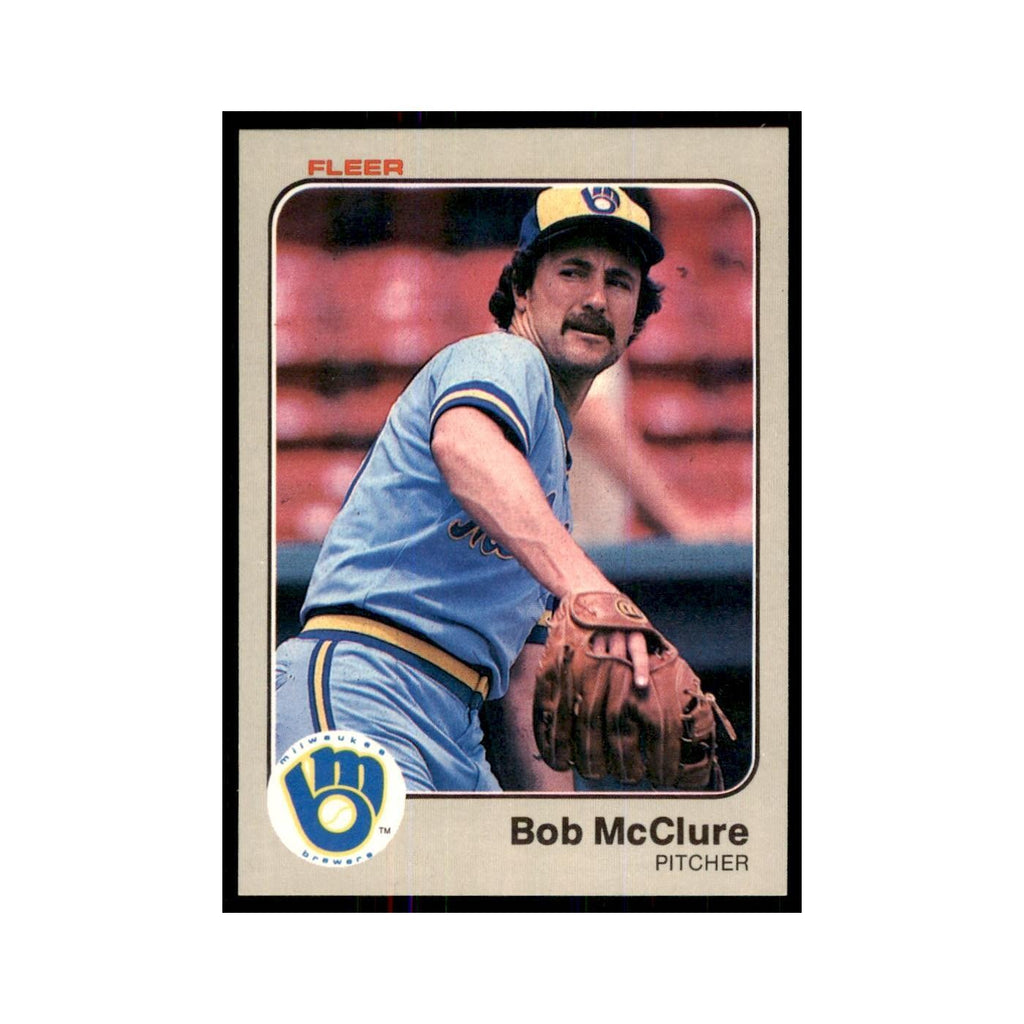 1983 Fleer Bob Mcclure Baseball Cards #38