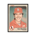 1983 Fleer Ken Oberkfell Baseball Cards #17
