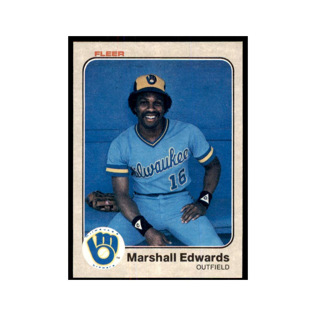 1983 Fleer Marshall Edwards Baseball Cards #32
