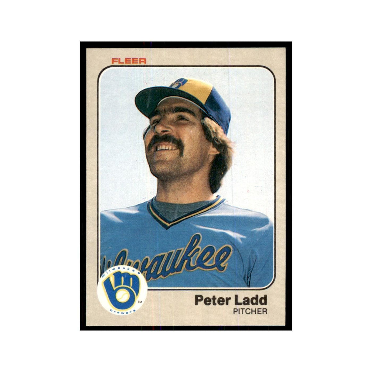 1983 Fleer Pete Ladd Baseball Cards #37