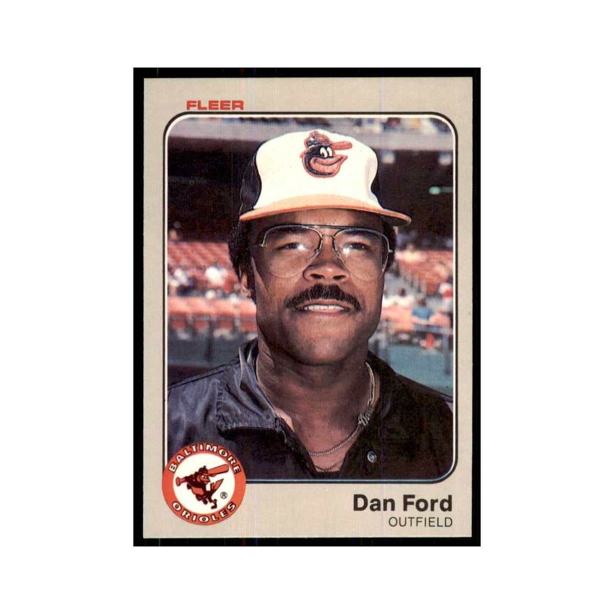 1983 Fleer Dan Ford Baseball Cards #61