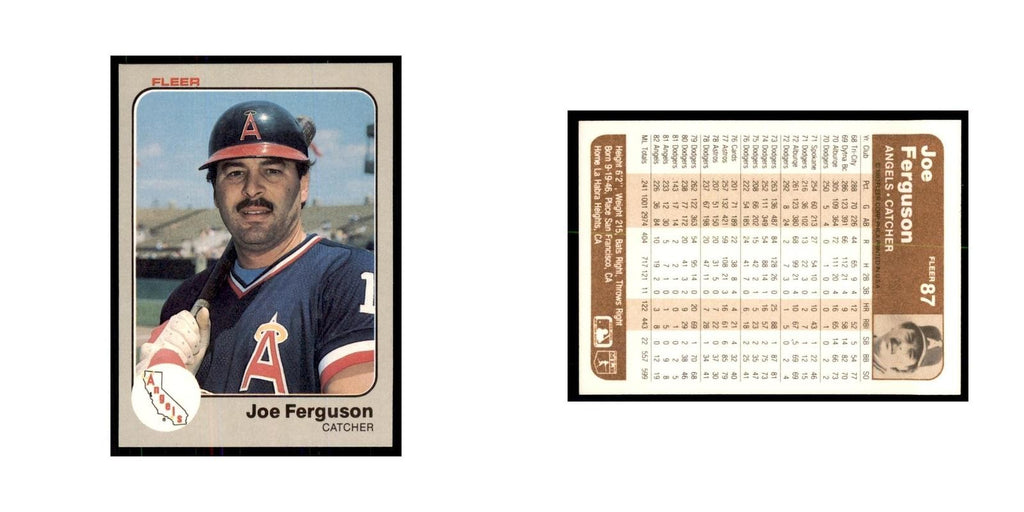 1983 Fleer Joe Ferguson Baseball Cards #87