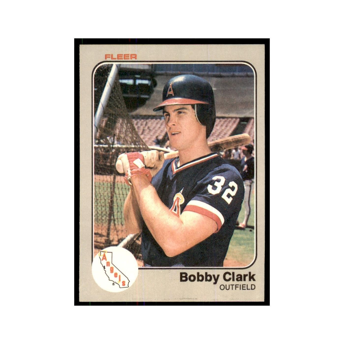 1983 Fleer Bobby Clark Baseball Cards #82