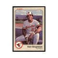 1983 Fleer Ken Singleton Baseball Cards #73