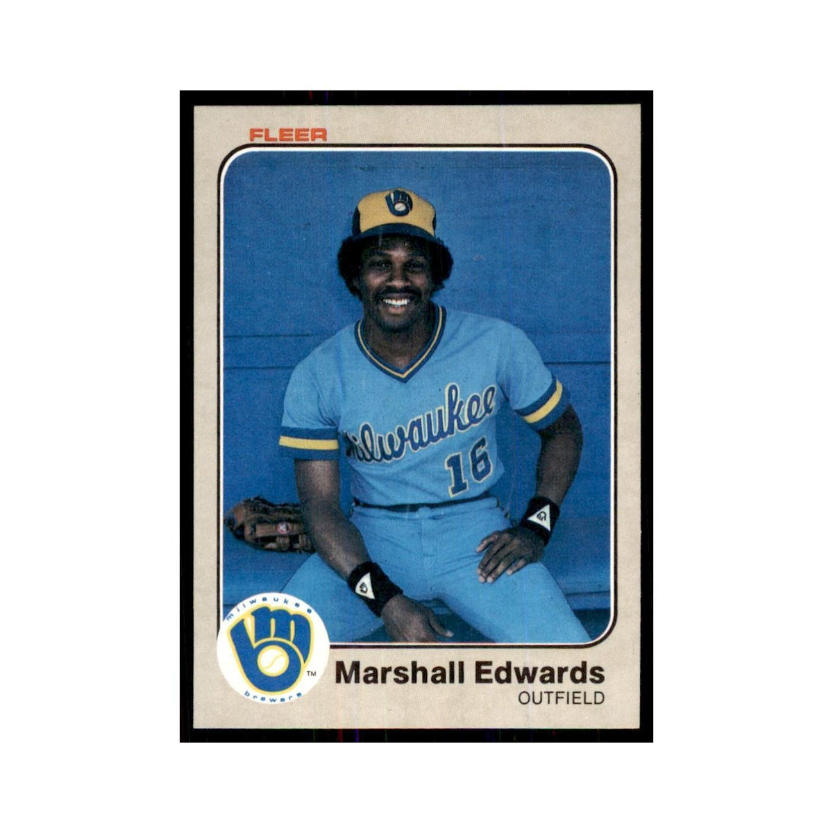 1983 Fleer Marshall Edwards Baseball Cards #32
