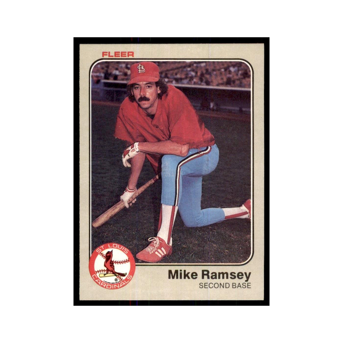 1983 Fleer Mike Ramsey Baseball Cards #19