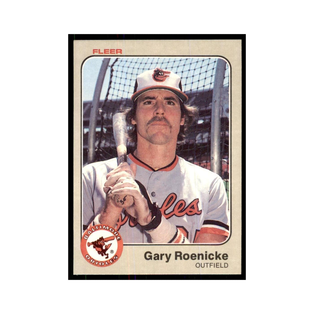 1983 Fleer Gary Roenicke Baseball Cards #71