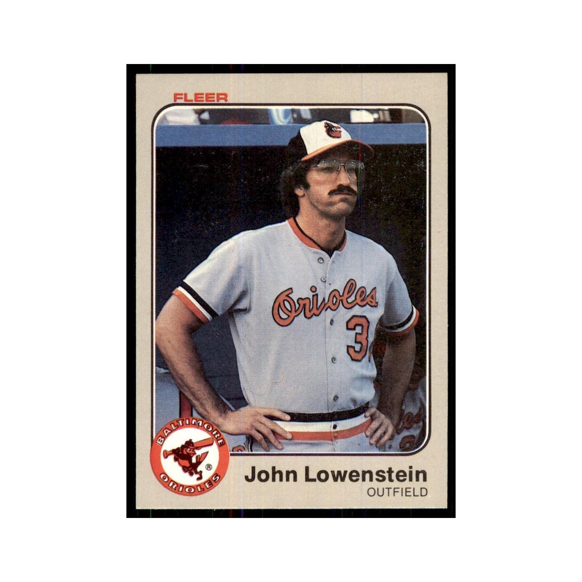 1983 Fleer John Lowenstein Baseball Cards #63