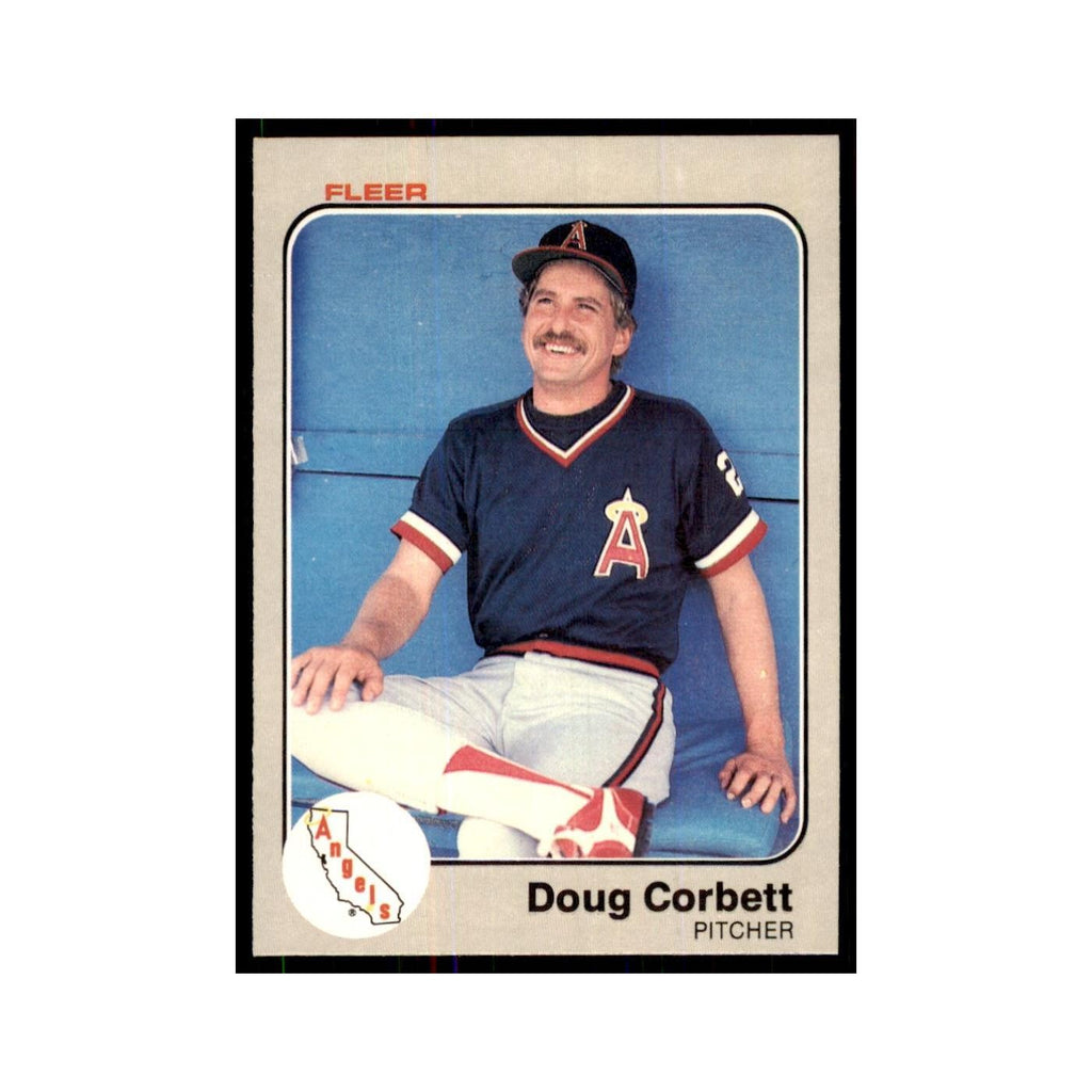1983 Fleer Doug Corbett Baseball Cards #83
