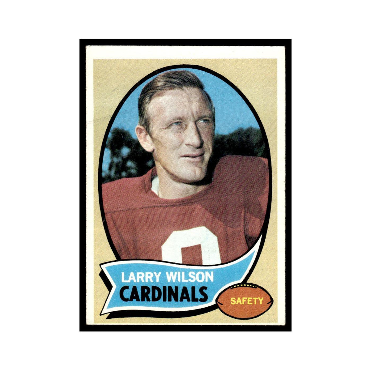 1970 Topps (Damaged) Larry Wilson Cardinals #160