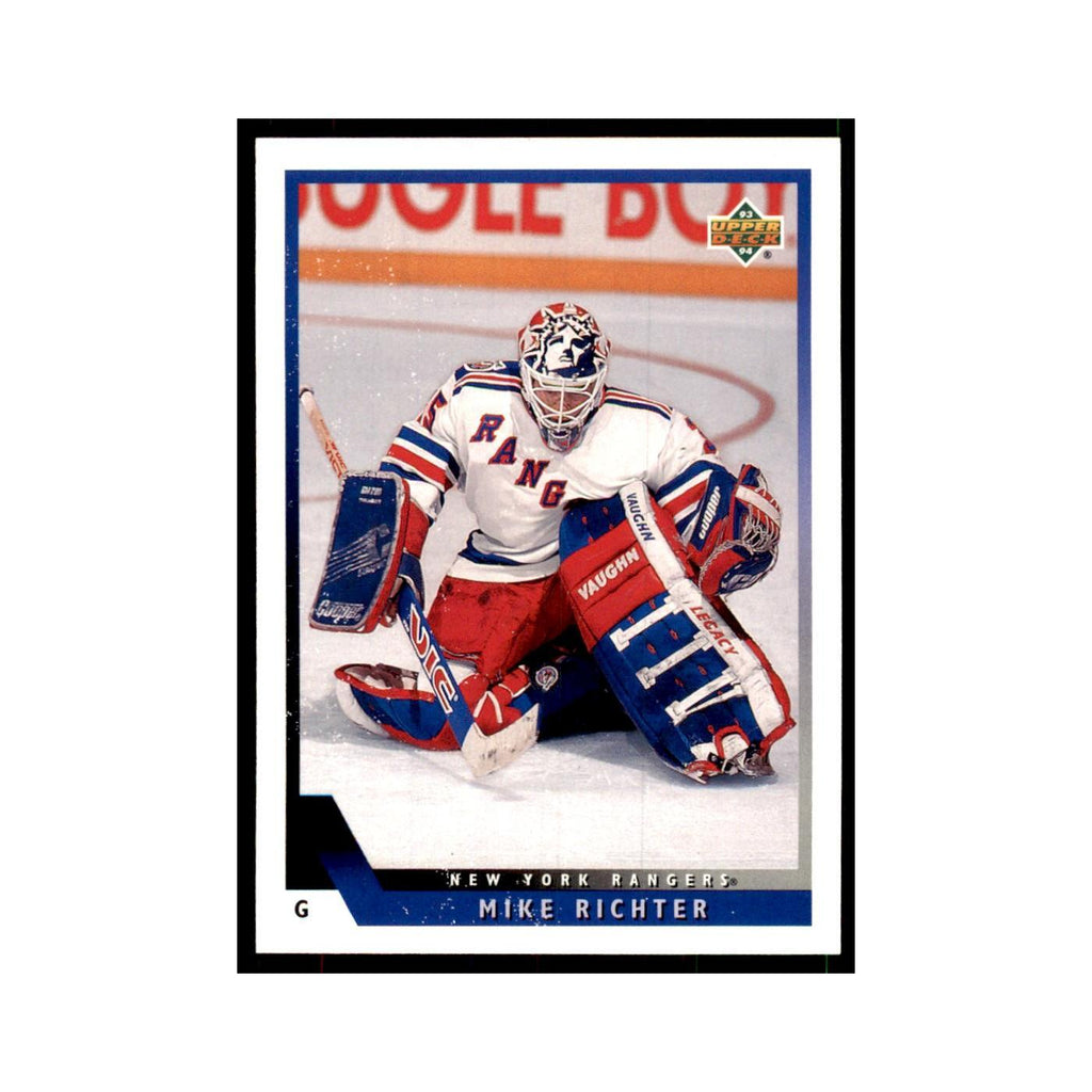1993 Upper Deck Mike Richter Hockey Cards #42
