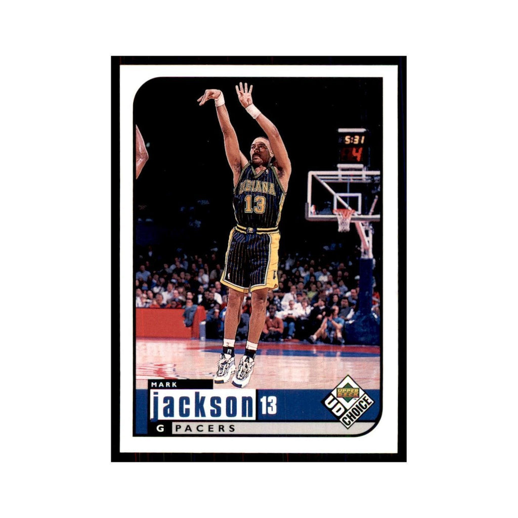 1998 UD Choice Mark Jackson Basketball Cards #58