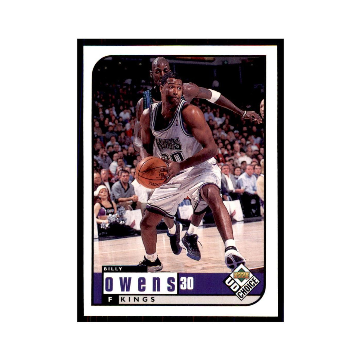 1998 UD Choice Billy Owens Basketball Cards #123