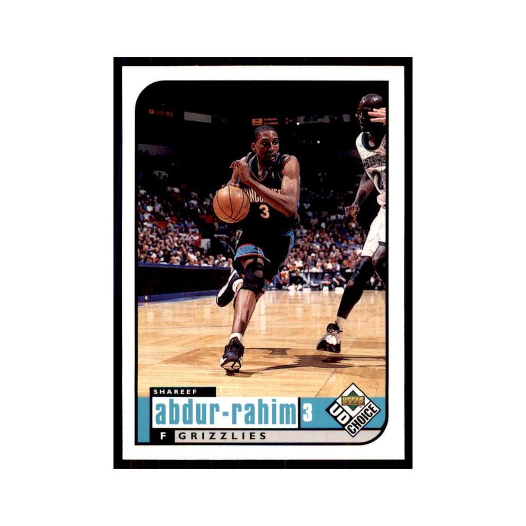 1998 UD Choice Shareef Abdur-Rahim Basketball Cards #149