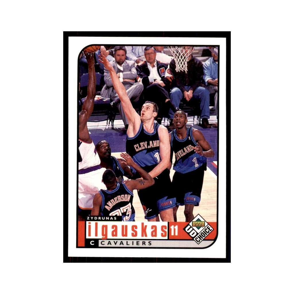 1998 UD Choice Zydrunas Ilgauskas Basketball Cards #26