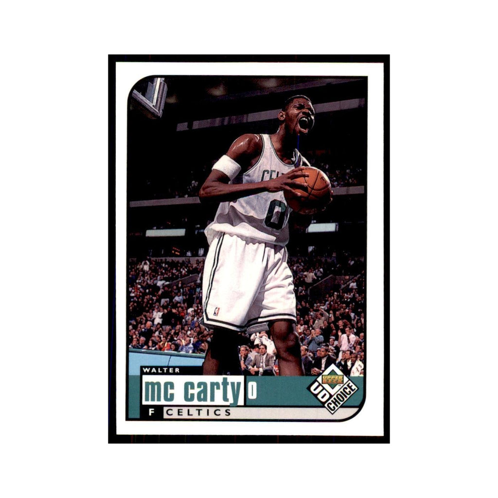 1998 UD Choice Walter McCarty Basketball Cards #9