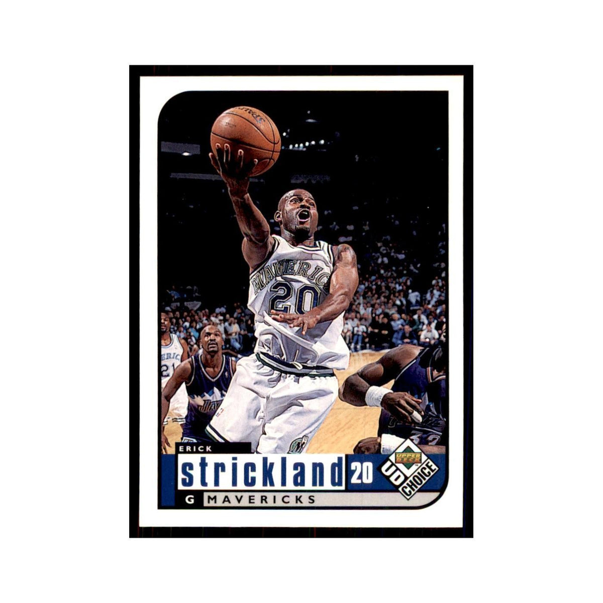 1998 UD Choice Erick Strickland Basketball Cards #30