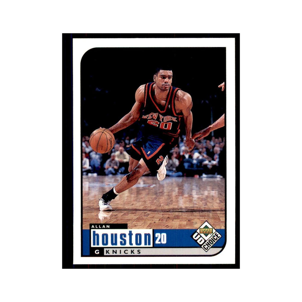 1998 UD Choice Allan Houston Basketball Cards #94