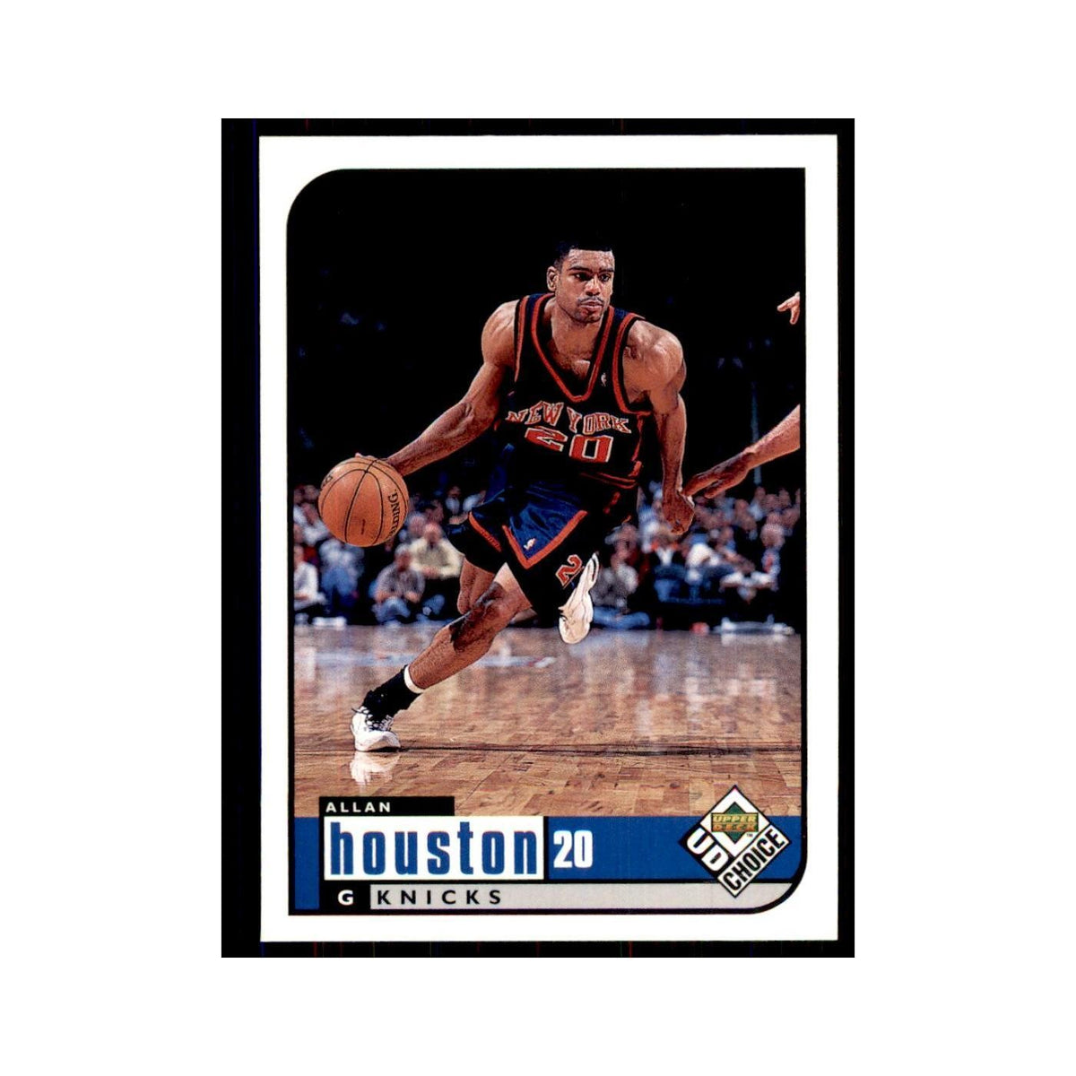1998 UD Choice Allan Houston Basketball Cards #94