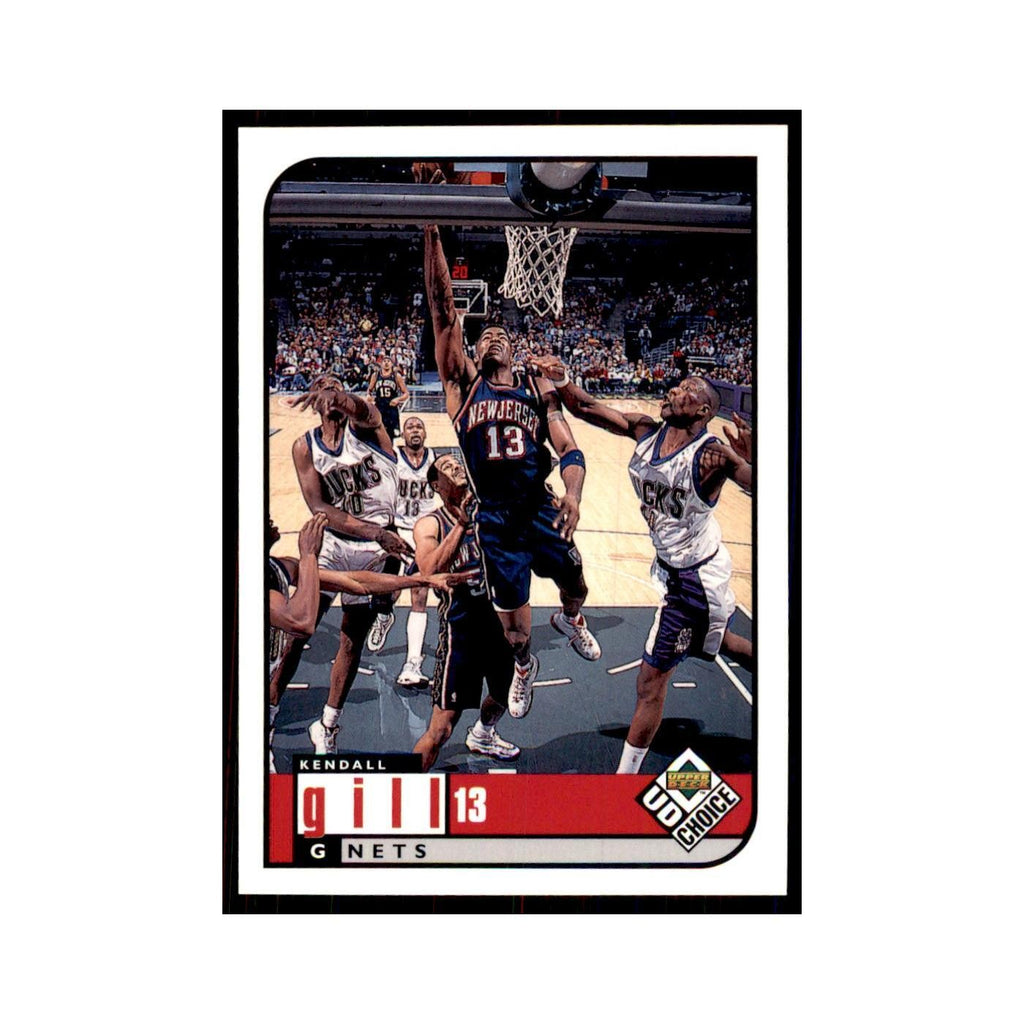 1998 UD Choice Kendall Gill Basketball Cards #91