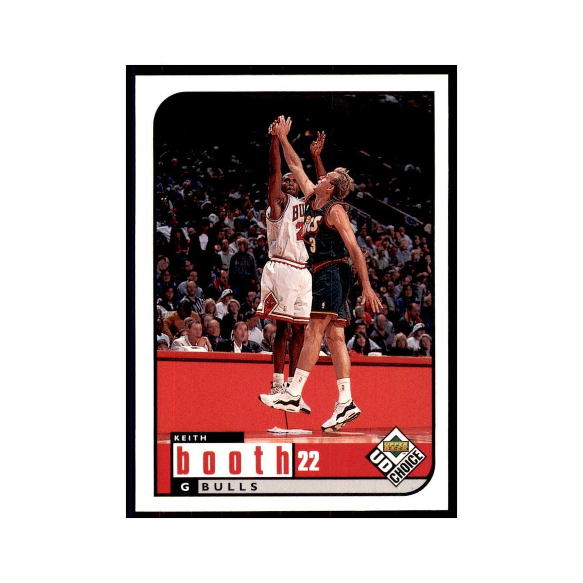 1998 UD Choice Keith Booth Basketball Cards #21