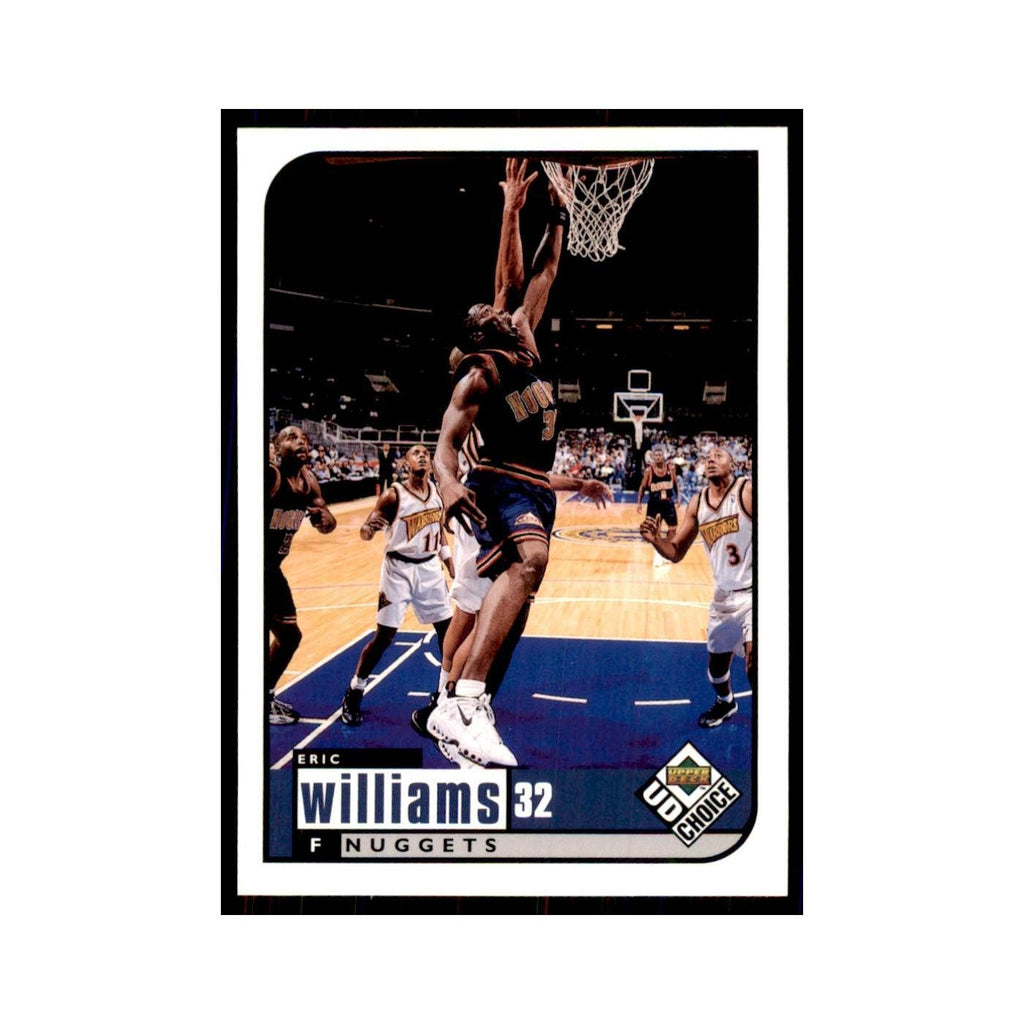 1998 UD Choice Eric Williams Basketball Cards #39