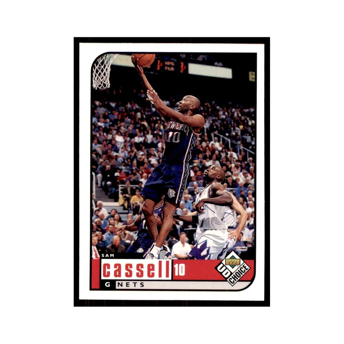 1998 UD Choice Sam Cassell Basketball Cards #90