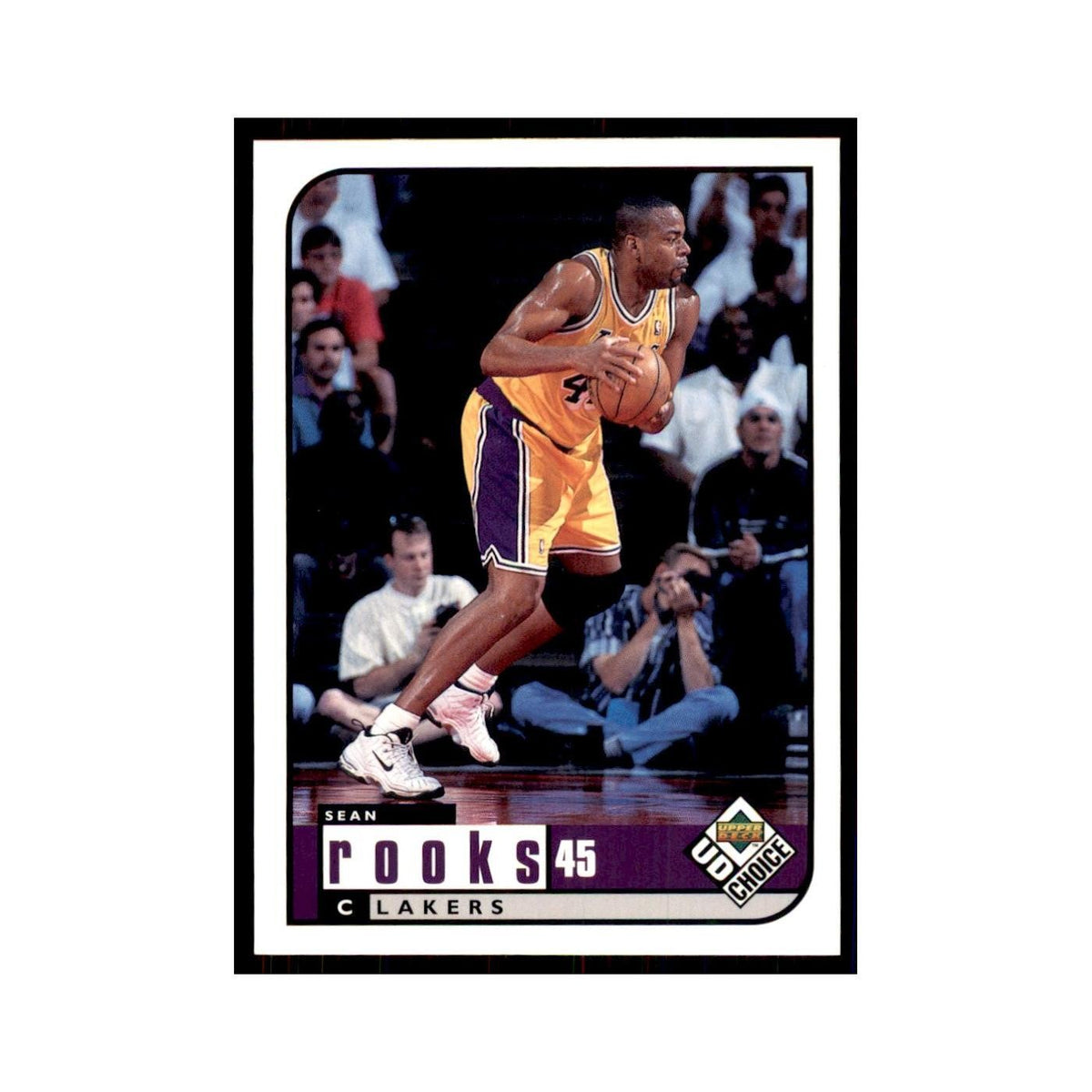 1998 UD Choice Sean Rooks Basketball Cards #71