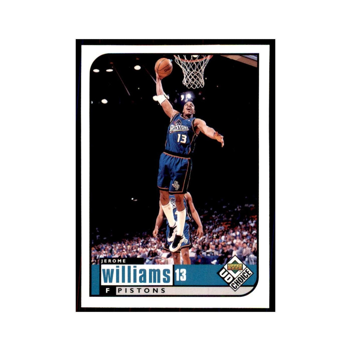 1998 UD Choice Jerome Williams Basketball Cards #43